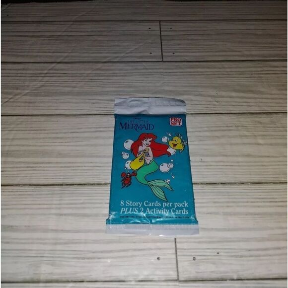 Vintage Disney "The Little Mermaid" Story Trading Cards Pro Set 1991 NEW - Picture 2 of 8